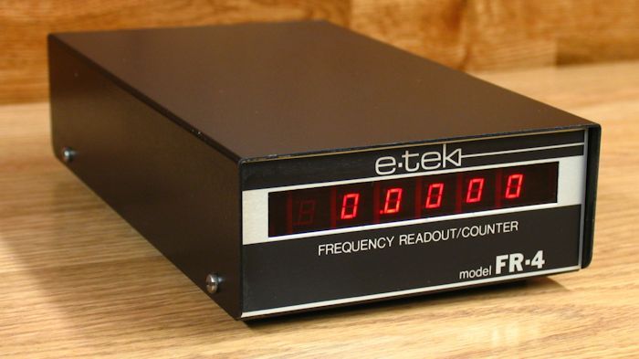 ETEK E TEK FR 4 FREQUENCY READOUT COUNTER DRAKE T 4XC R 4C  