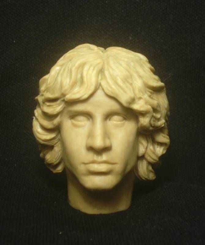 Jim Morrison Action Figure Head  