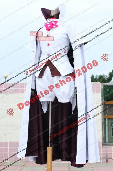 Ao No Blue Exorcist Mephisto Pheles Cosplay Costume  