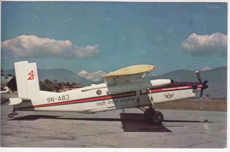 ROYAL NEPAL AIRLINES PILATUS PC 6/B2 H2 TURBO PORTER  