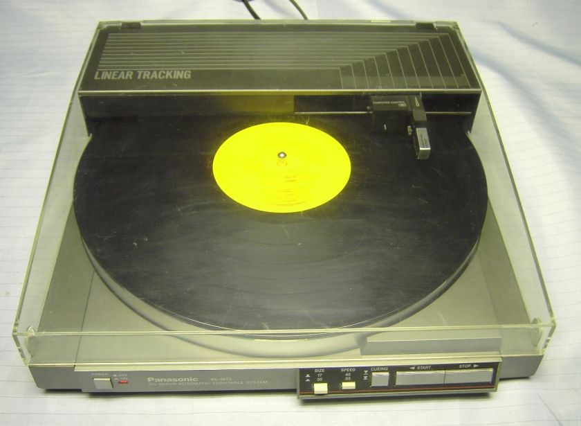 Panasonic Model SL N15 Linear Tracking Turntable Refurb  