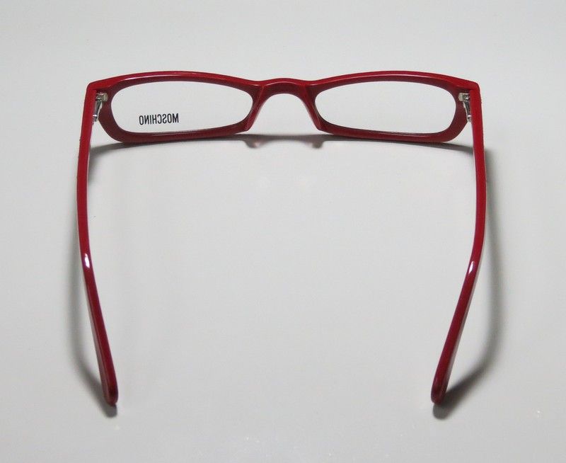 NEW MOSCHINO 01902 49 20 140 RED FULL RIM EYEGLASSES/GLASSES/FRAMES 