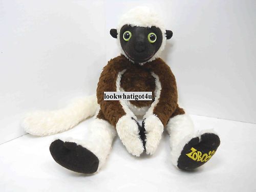 Zoboomafoo Zoboo Plush PBS TV show 10 1/2 Lemur Monkey  