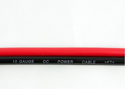 NEW 10 AWG GAUGE RED/BLACK ZIP WIRE POWER SUPPLY CABLE  