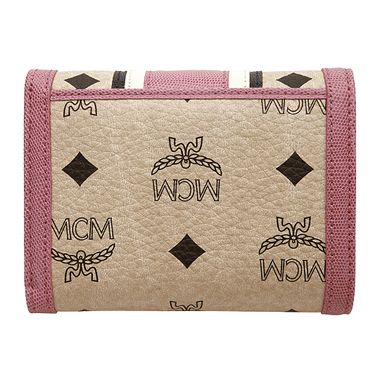 2011 A/W] MCM Color Visetos Trifold Small Wallet Purse  