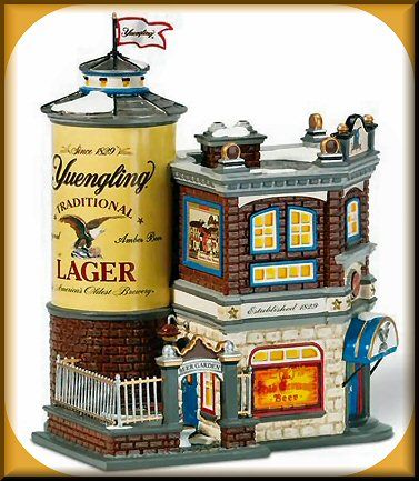 Yuengling Tavern Dept. 56 Snow Village Item #55626. Introduced 