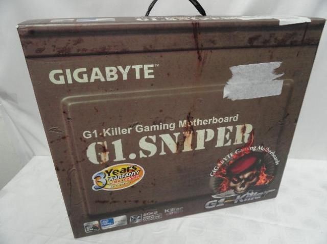   Sniper Intel Core i7 LGA 1366 X58 G1 Killer Motherboard as is  