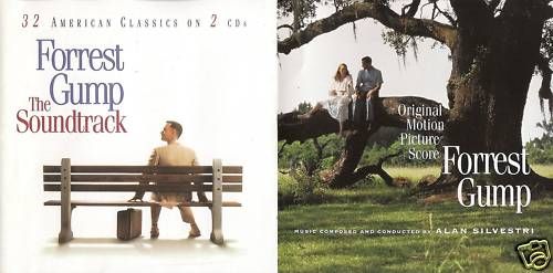 CDS  FORREST GUMP  SOUNDTRACK & ORIGINAL SCORE  