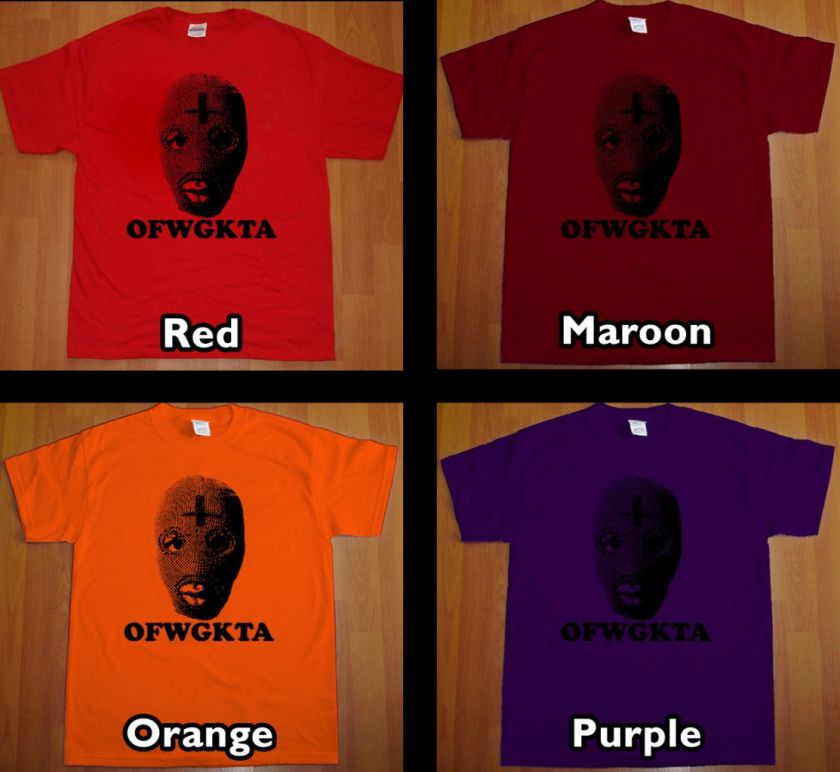 brand new tyler ofwgkta t shirt choose your color 15 colors and size s 