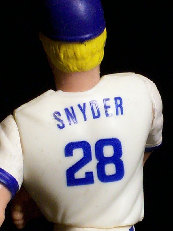 1988 Cleveland Indians Snyder Carter SLU MLB Posable Figure Set 