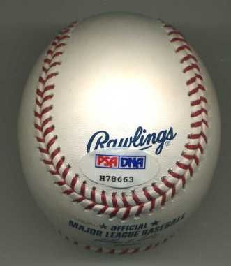 Manny Ramirez Signed Official MLB Baseball PSA/DNA  
