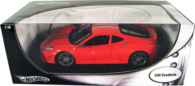 Hot Wheels Ferrari 430 F430 Scuderia Red 118 #P9884  