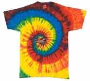 NEW TIE DYE T SHIRTS MULTICOLORS ADULT 5XL XXXXXL S/S  