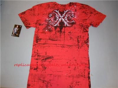 XTREME COUTURE SASUKE RED SHIRT X LARGE