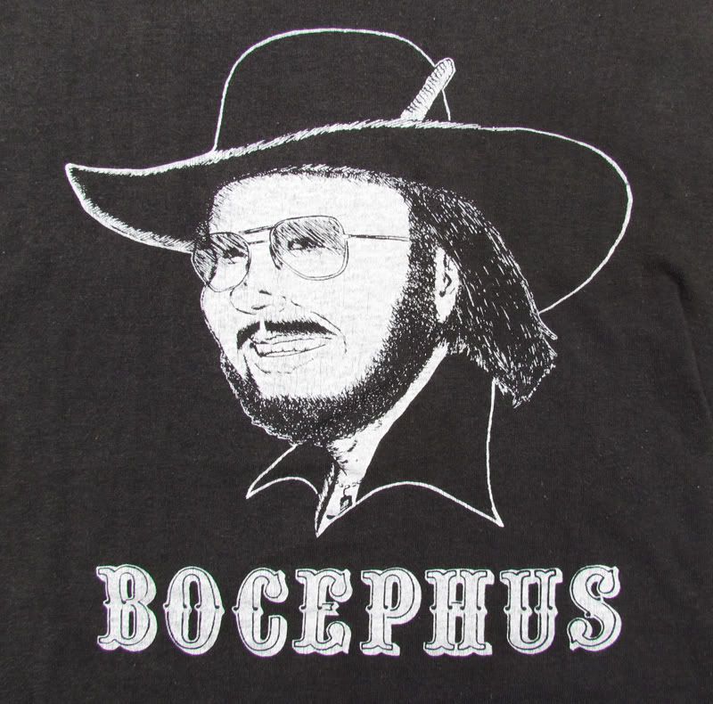   WILLIAMS JR 1984 Tour T Shirt BOCEPHUS Rock Music Concert Vintage Thin