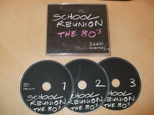 School Reunion   The 80s (3xCD) 60 Eighties Hits Rare  