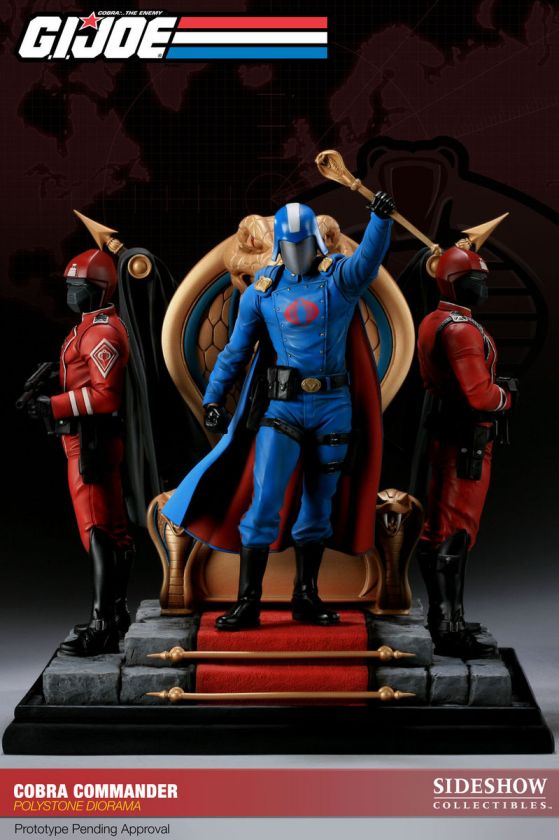 Sideshow Collectibles 2629 Cobra Commander Diorama Limited Edition 500 