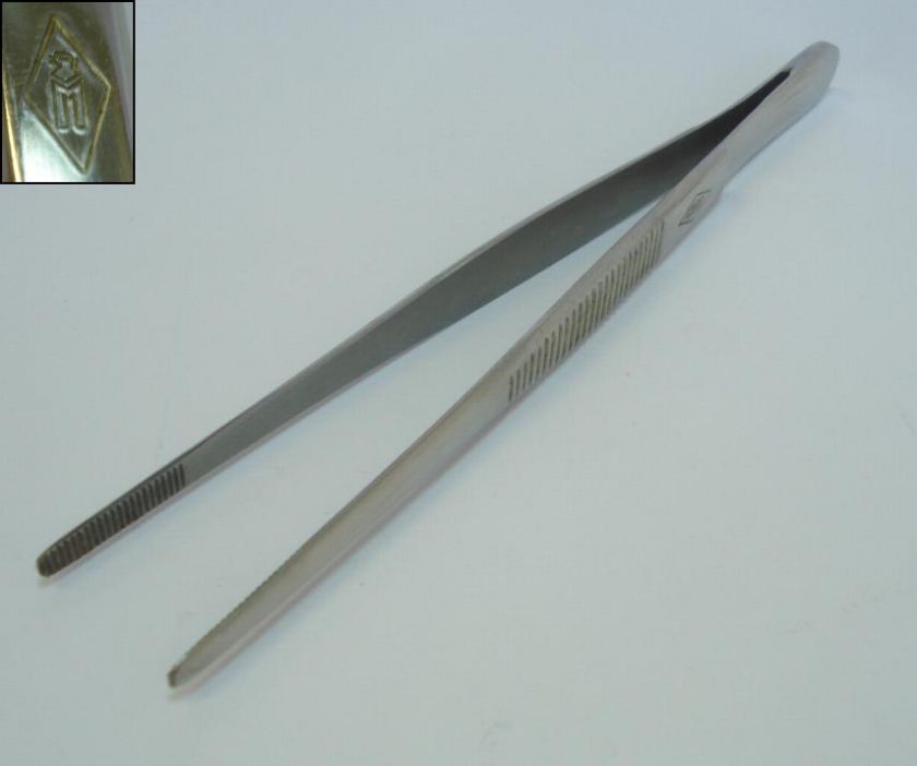 WWII GERMAN MEDICAL SURGICAL TWEEZERS PINCERS   MARTIN  