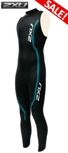 Mens 2XU SC2 Sleeveless Triathlon Wetsuit CLOSEOUT  