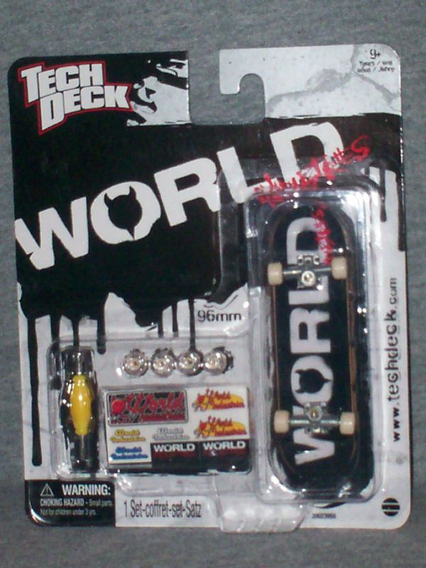 TECH DECK FINGERBOARD 96mm ( WORLD INDUSTRIES )  