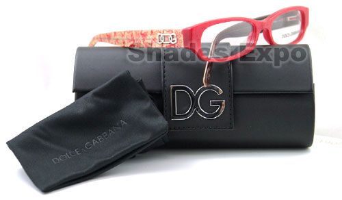 DOLCE & GABBANA EYEGLASS OPTICAL DG 3064 RED DG3064 865  