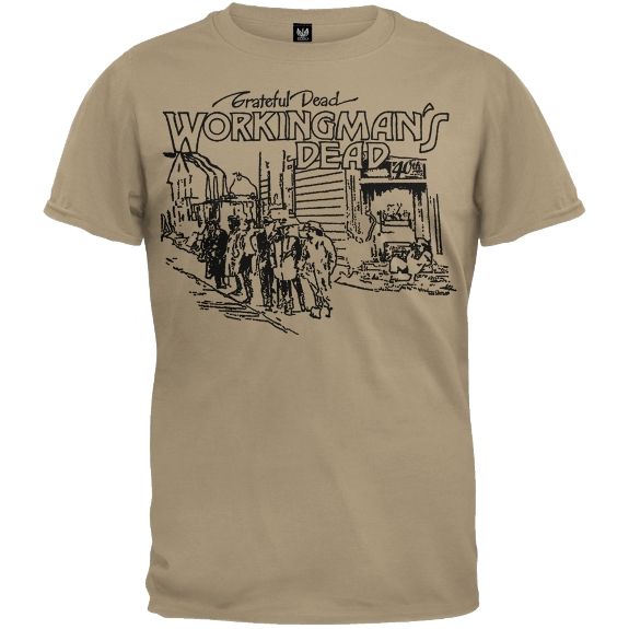 Grateful Dead   Workingmans Sketch T  