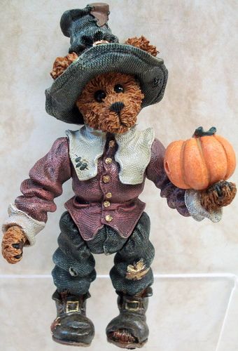 BOYDS BEARS Virginia Grizberg RESIN Pilgrim 3210  