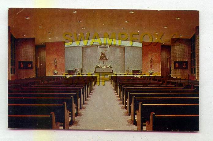 INSIDE Our Lady Of Sorrows Catholic Birmingham AL 1962  