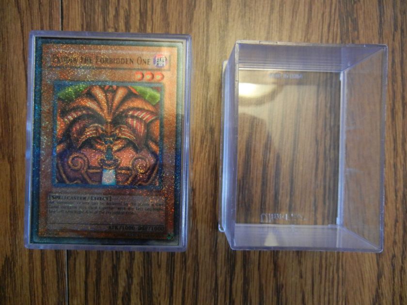 RARE Foil Exodia The Forbidden One RARE CARD BOX  