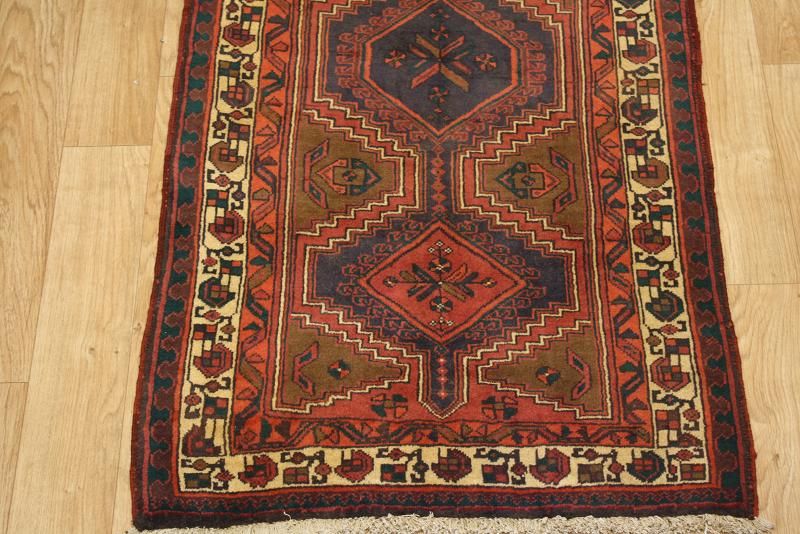   Tribal Meshkin Runner Persian Wool Oriental Rug Carpet 3x11  