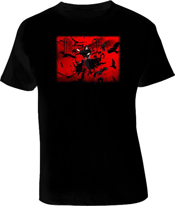 Naruto Itachi Akatsuki japanese anime t shirt ALL SIZES  