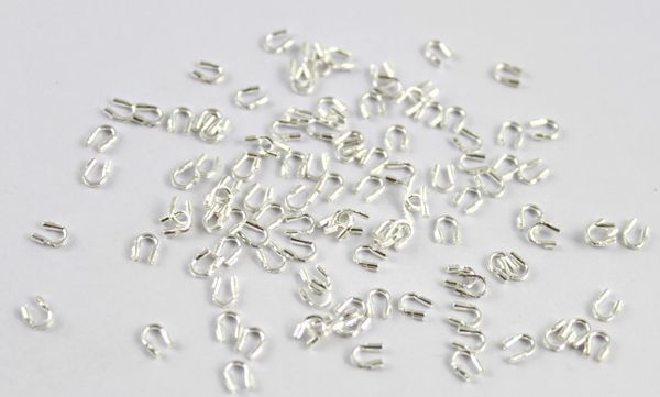 200PCS Silver Plate Wire Guardian Wire Protectors 5mm  