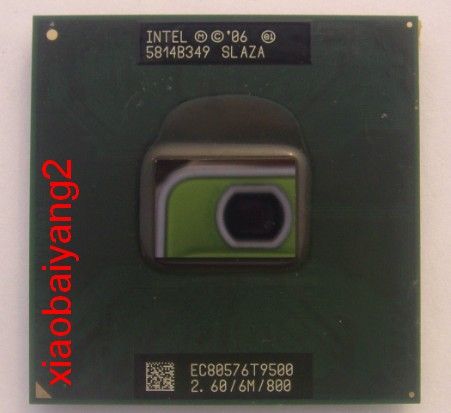 Core2 Mobile T9500 2.6G SLAZA for M 965chipset NEW,SHIP FREE SHIP FROM 