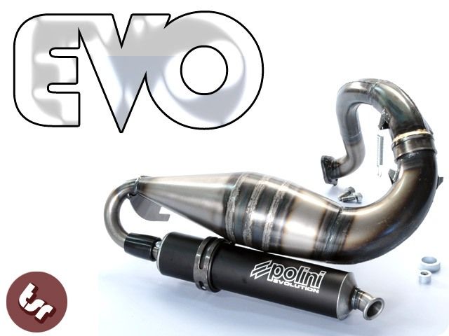 VESPA Smallframe POLINI EVO 2 Tuning Exhaust 125/133+  