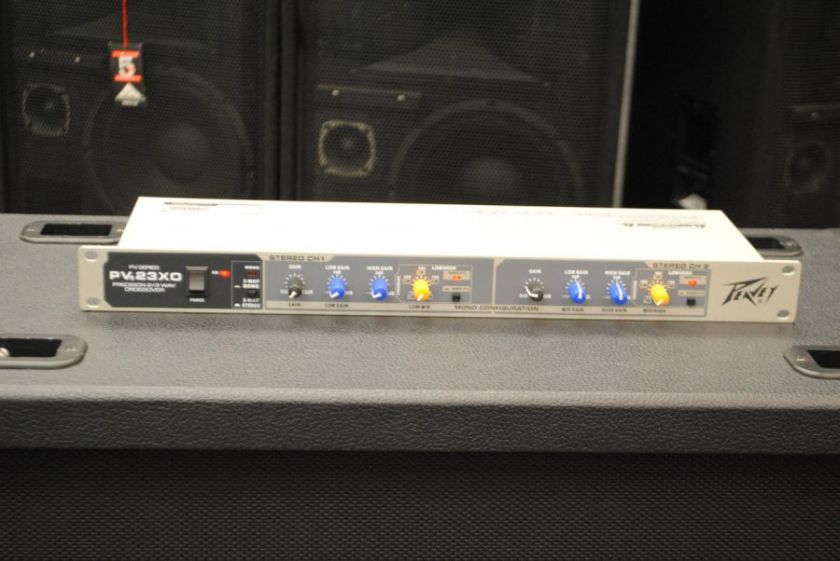 Peavey PV 23XO 2 Way Stereo 3 Way Mono Crossover  