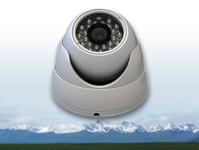 650 TV Sony CCD CCTV Camera Infrared IR Dome 3.6mm  