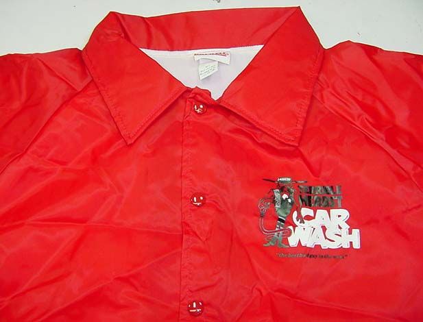 NEW TERRIBLE HERBST RACING CAR WASH WINDBREAKER JACKET Sz Mens XXL 