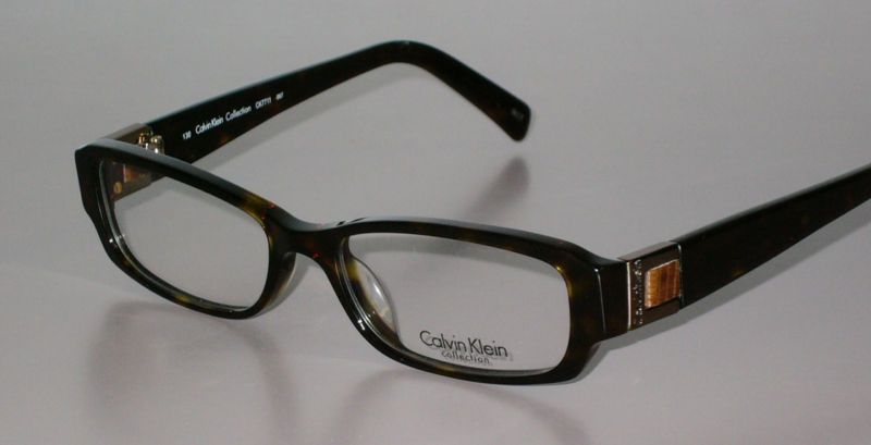 CALVIN KLEIN CK 7711 067 BROWN HAVANA EYEGLASSES 53mm  