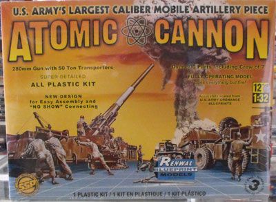 Revell (Renwall) 1/32 Atomic Cannon MSIB 85 7811***  