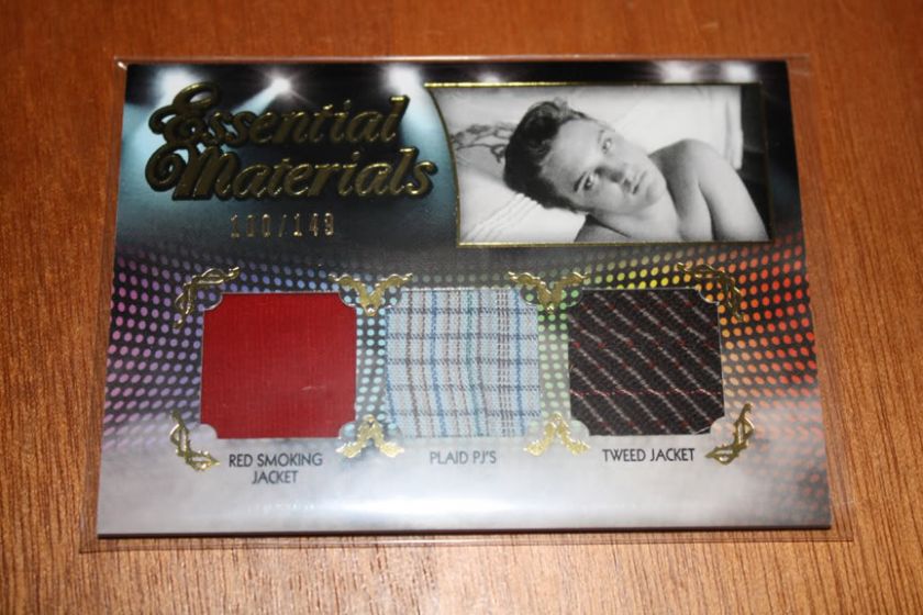 2012 PRESS PASS ESSENTIAL ELVIS TRIPLE RELIC EM T2 100/149 JACKET PJS 