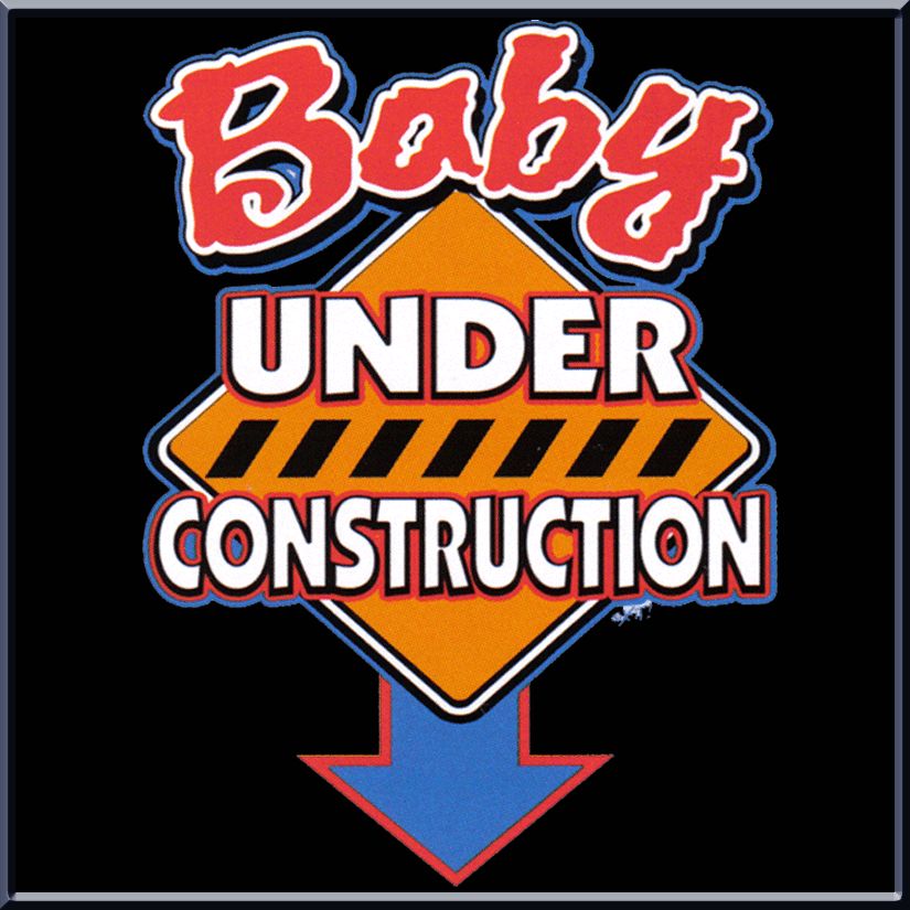 Baby Under Construction Pregnant T Shirt S,M,L,XL,2X,3X  