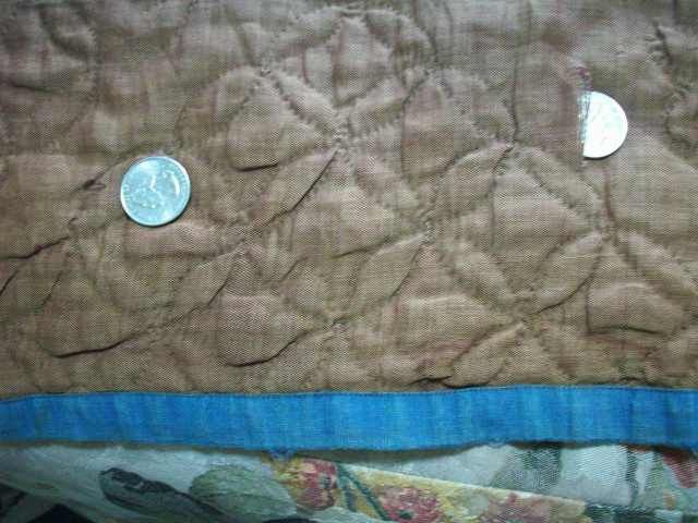 MINNONITE SAWTOOTH DIAMOND VINTAGE QUILT #C472  