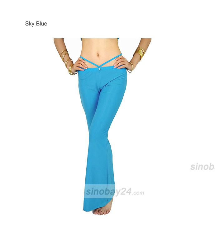 C91104 Women Yoga Tribal Belly Dance Costume Pants  