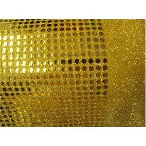 LARGE GOLD CONFETTI DOT SEQUIN FABRIC $4.99/YARD  