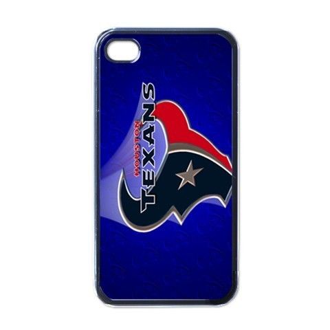 NHL houston texans Apple iPhone 4 Case (Black)  