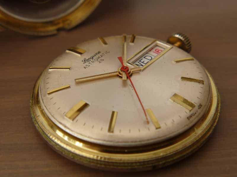 1950s LONGUNE Astromatic 25 Vintage Watch HW Movement Cal. RL1217 