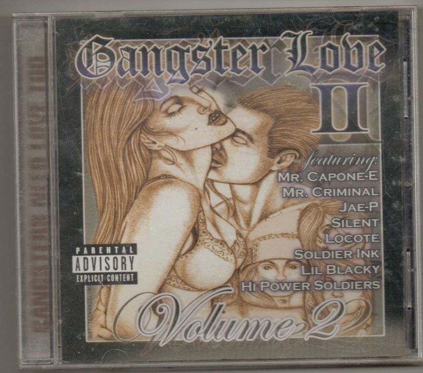 BROWNPOWERMUSIC Various Artists Gangster Love, Vol. 2 CD  