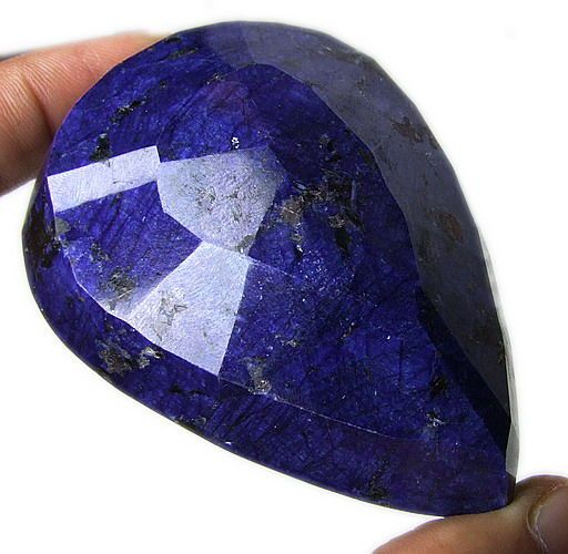 NATURAL AFRICAN ROYAL BLUE SAPPHIRE GEM~1110ctHUGE PEAR  