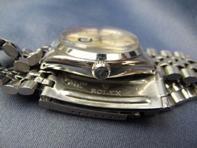 1977 Mens Vintage Rolex Air King Oyster Perpetual SS Pool Intairdril 