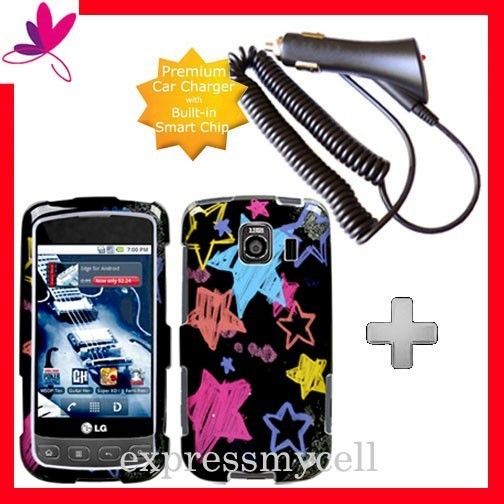 Charger + Case Cover Virgin Mobile LG OPTIMUS V U S CHS  